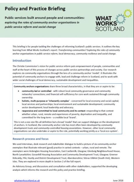 Publications | Development Trusts Association Scotland